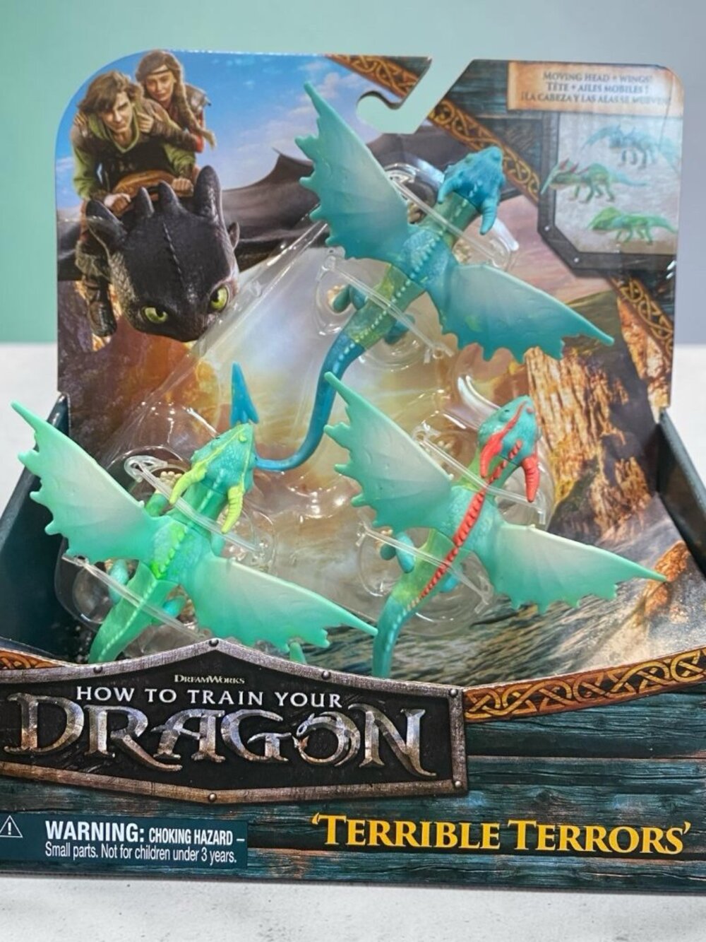 Dreamworks Dragons TERRIBLE TERRORS How To Train Your Dragon Live Action - NEW -